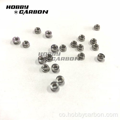 M2 * 5.5 Nut Hexagon Steel